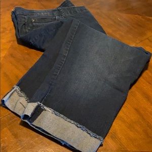 Plus size Capri jeans